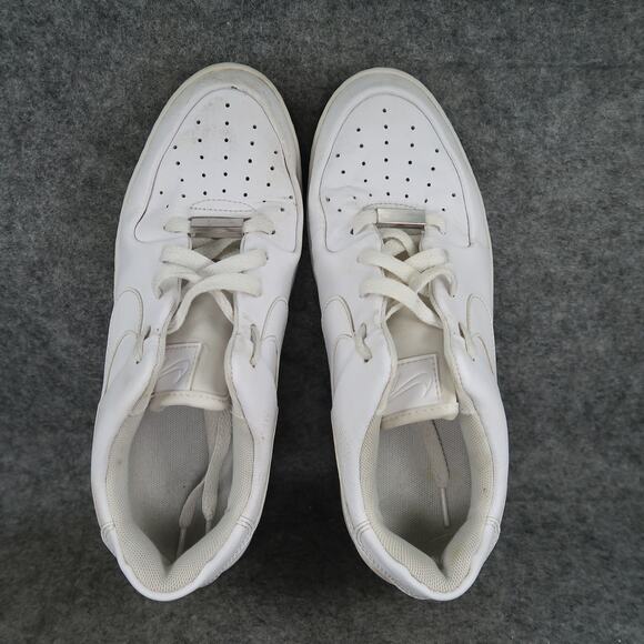 Nike Shoes Womens 8.5 Air Force 1 Sage Low Triple White Casual Sneaker Platform - Picture 10 of 15
